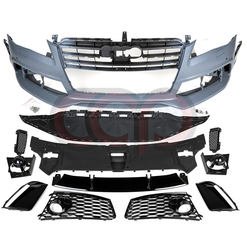 2012-2014 D4 Audi A8/S8 CAP Front Bumper | Audi RS8 Bumper