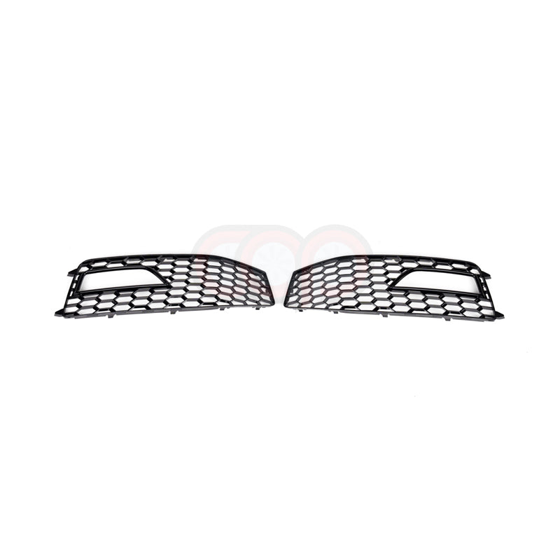 2013-2016 Audi RS4 Honeycomb Fog Grilles | B8.5 Audi A4 S-Line/S4