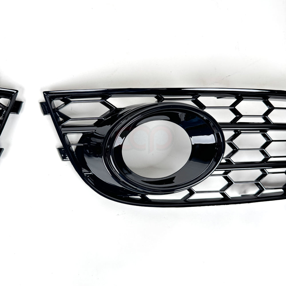 2013-2016 Audi RS4 Honeycomb Fog Grilles | B8.5 Audi A4 Allroad