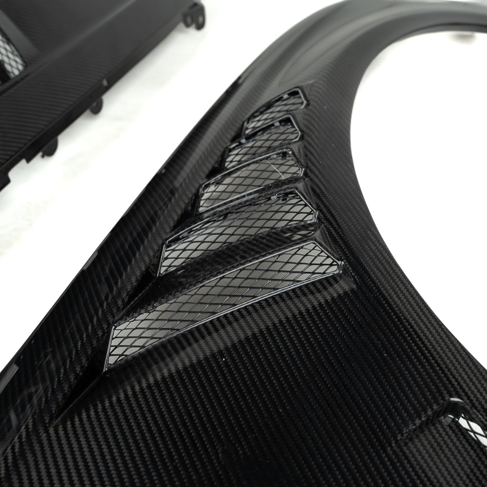 2013-2016 B8.5 AUDI A4/S4 CAP Dry Carbon Fiber Fenders (Pair)