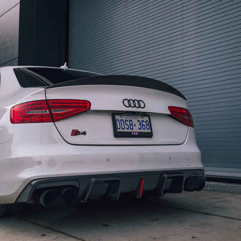 2013-2016 B8.5 Audi A4/S4 - CAP Carbon Fiber Rear Vertical LED Diffuser - V4