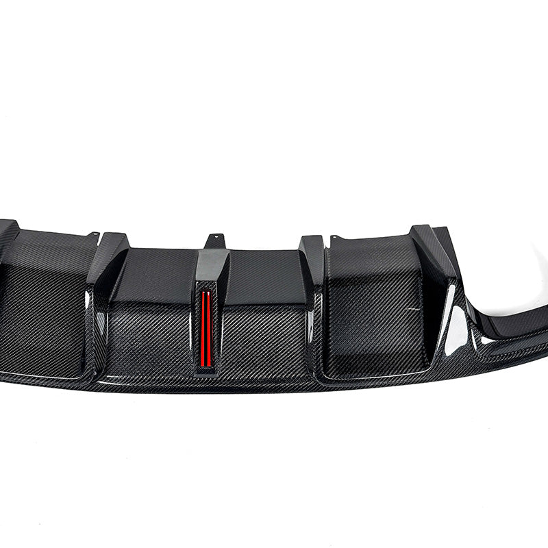 2013-2016 B8.5 Audi A4/S4 - CAP Carbon Fiber Rear Vertical LED Diffuser - V4