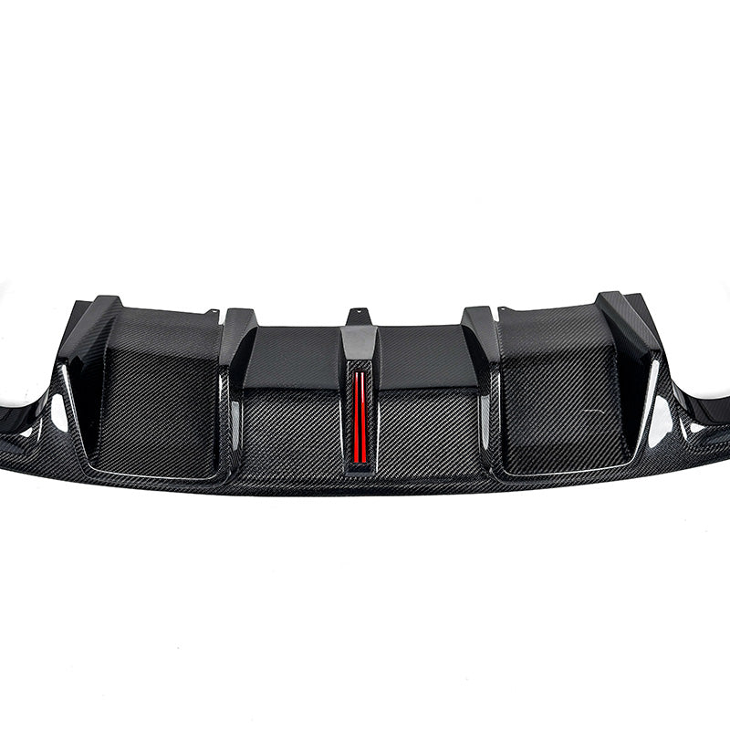 2013-2016 B8.5 Audi A4/S4 - CAP Carbon Fiber Rear Vertical LED Diffuser - V4