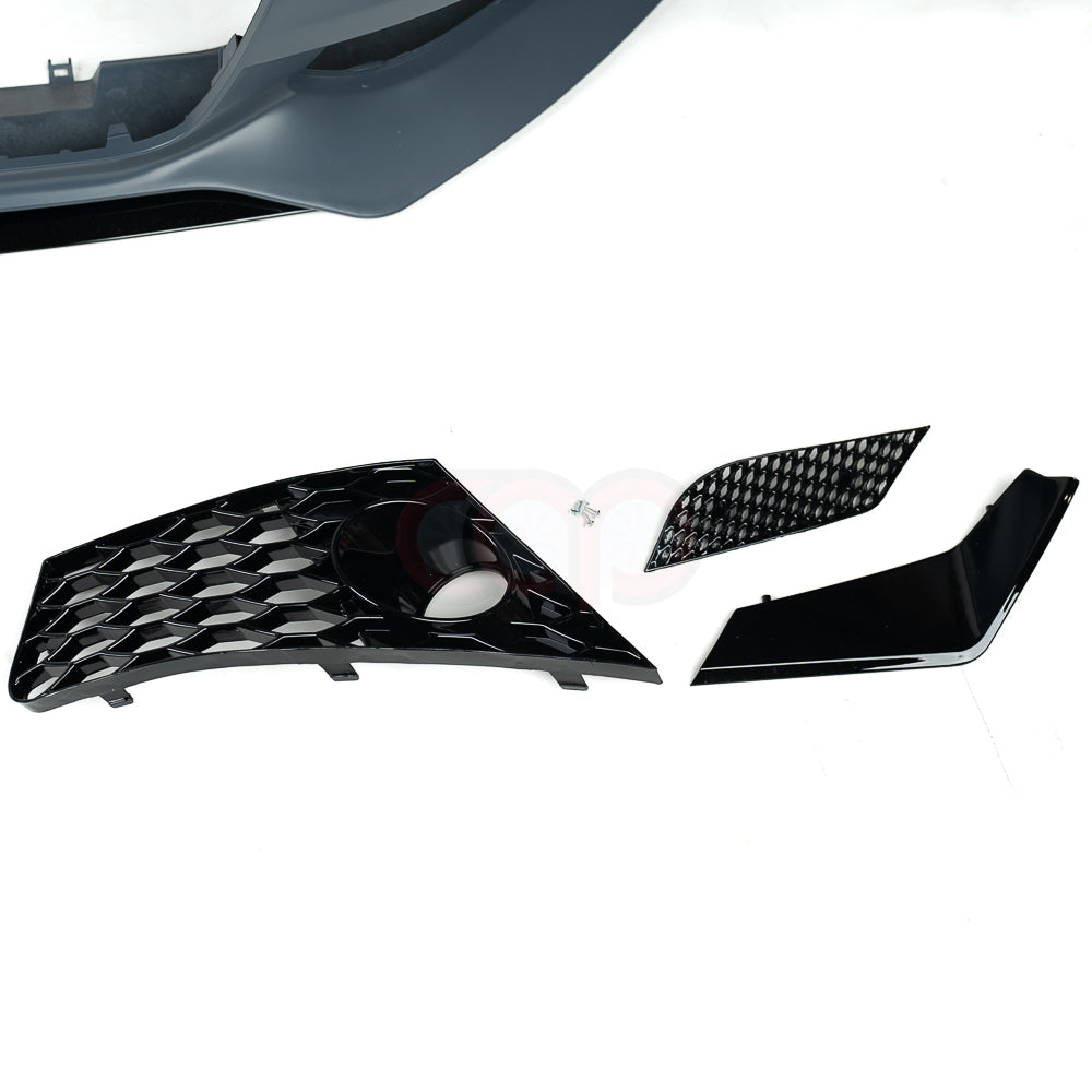 2013-2016 B8.5 Audi A4/S4 CAP Front Bumper | RS4 Bumper with Fog Lights - V3