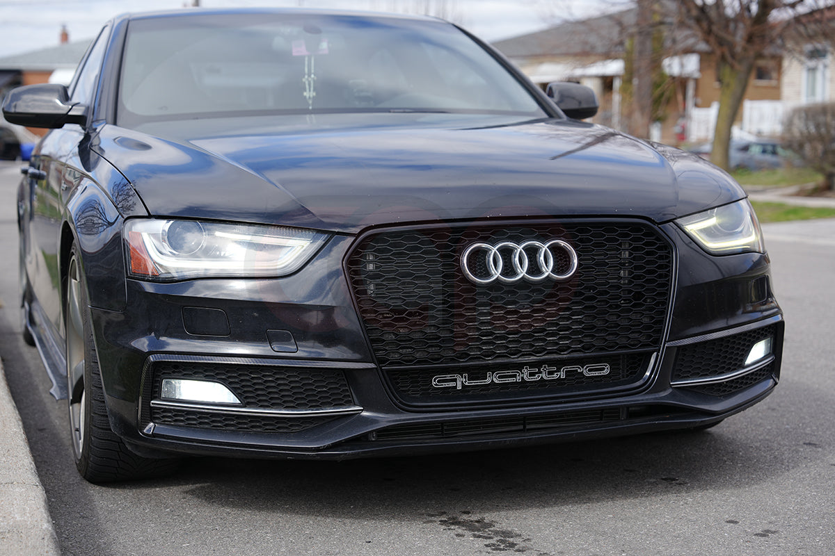 2013-2016 B8.5 Audi A4 S-Line/S4 - CAP Dry Carbon Fiber Fog Canards