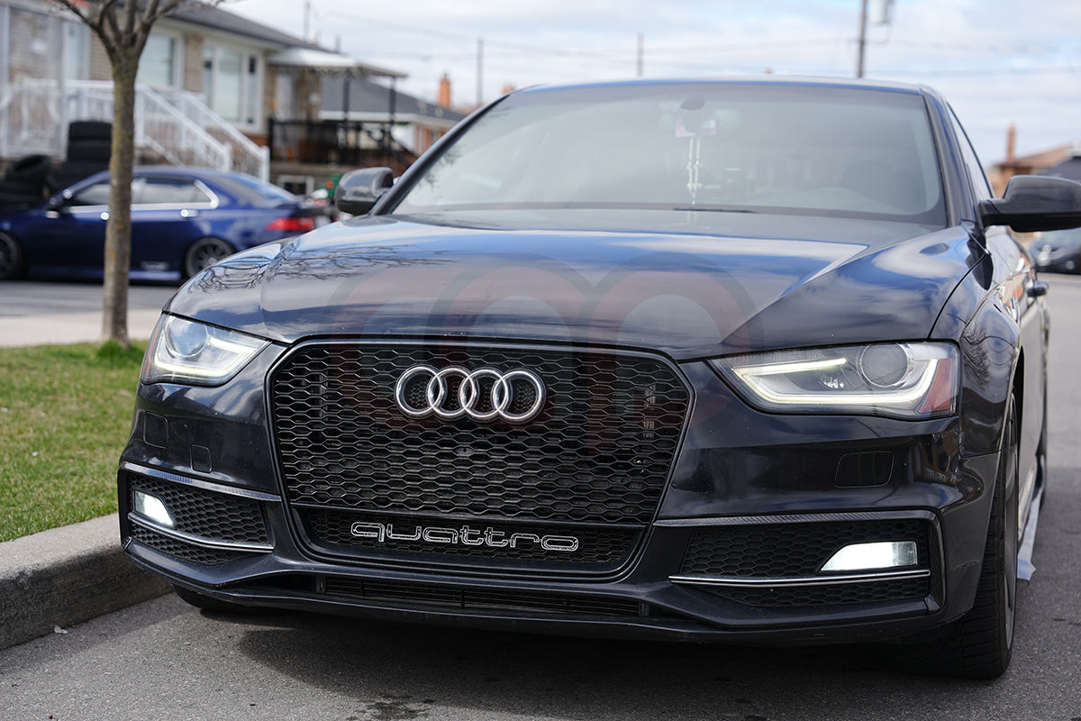 2013-2016 B8.5 Audi A4 S-Line/S4 - CAP Dry Carbon Fiber Fog Canards