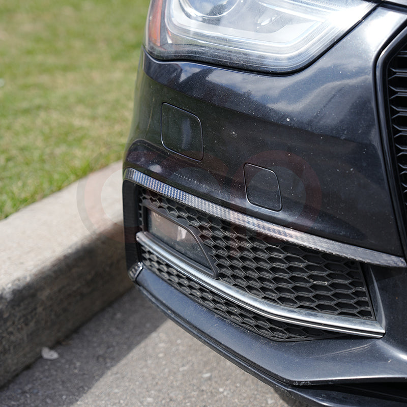 2013-2016 B8.5 Audi A4 S-Line/S4 - CAP Dry Carbon Fiber Fog Canards