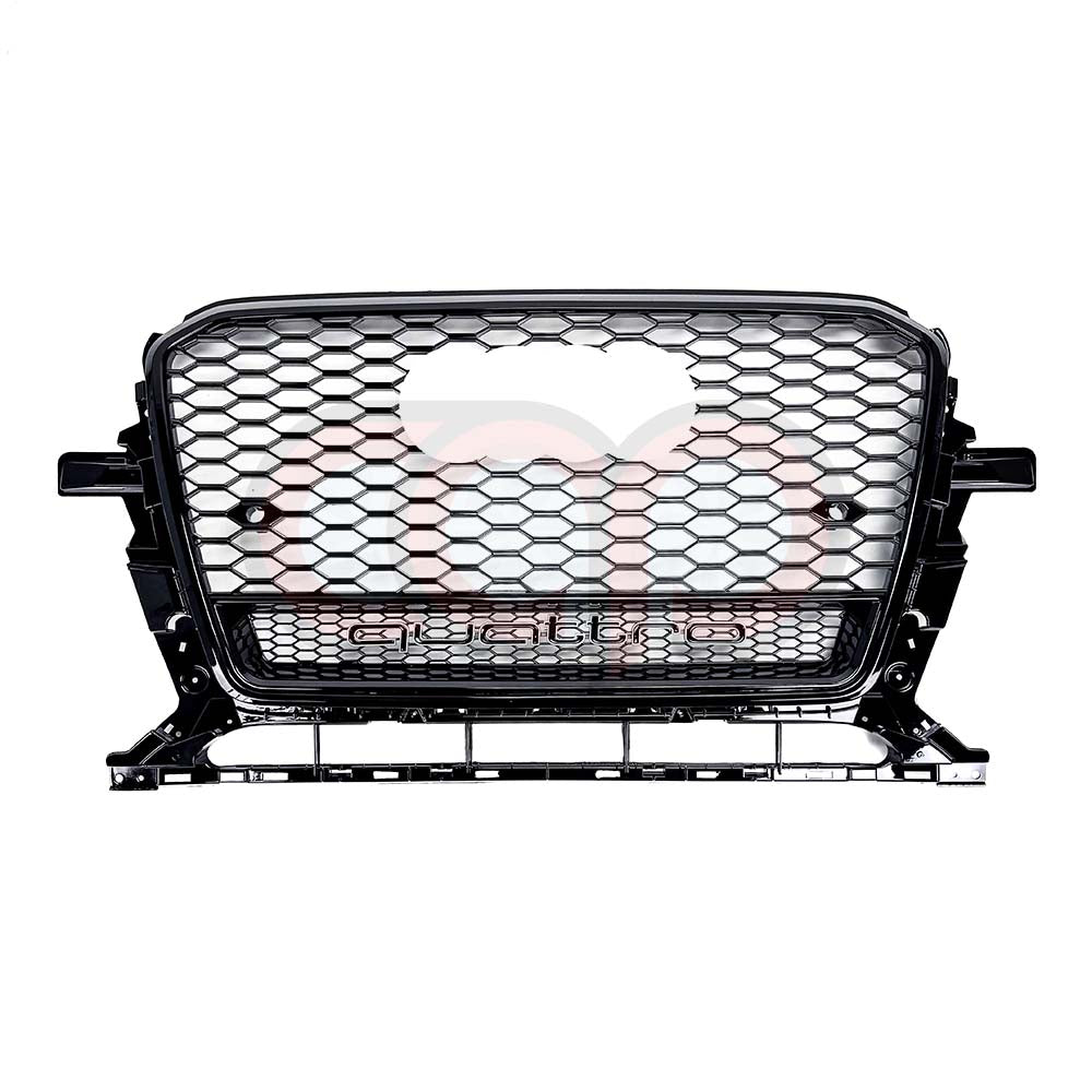 2013-2017 Audi RSQ5 Honeycomb Grille Quattro | B8.5 Audi Q5/SQ5 Black Frame Black Mesh Black Lower Frame