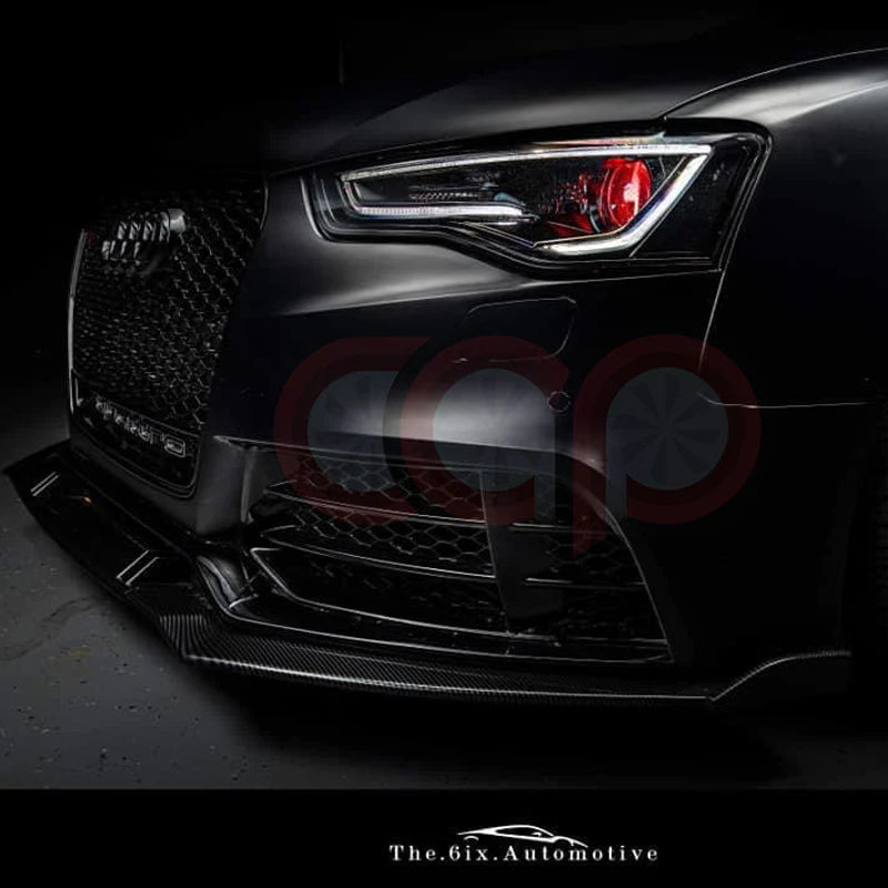 2013-2017 B8.5 Audi RS5 CAP Front Bumper Lip