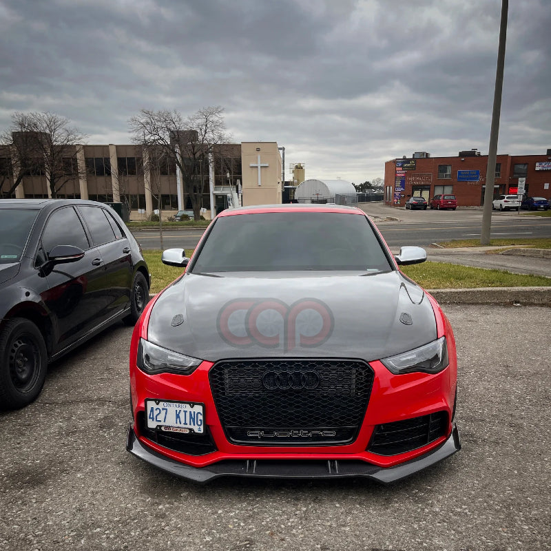 2013-2017 B8.5 Audi RS5 CAP Front Bumper Lip