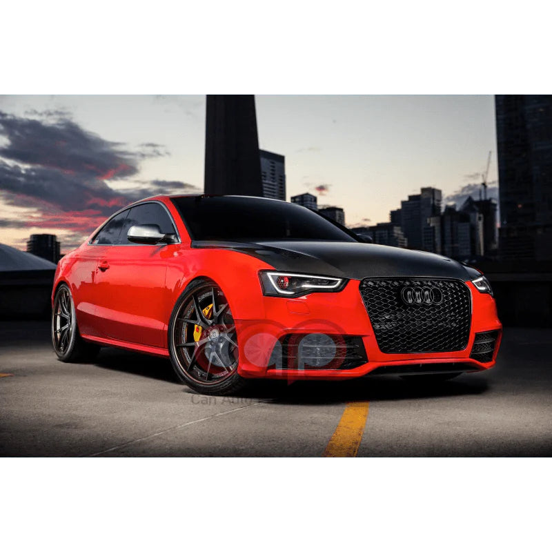 2013-2017 B8.5 Audi RS5 CAP Front Bumper Lip