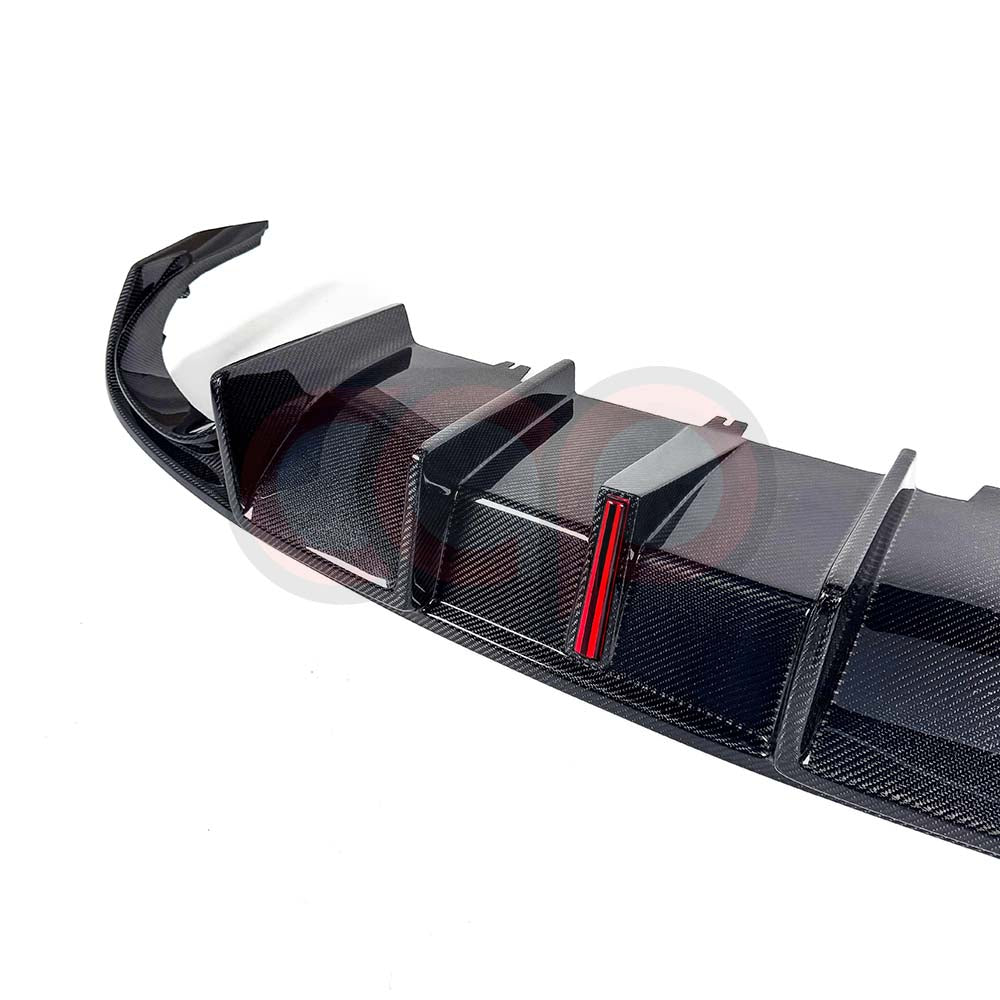 2013-2017 B8.5 Audi A5/S5 - CAP Carbon Fiber Rear Vertical LED Diffuser - V4