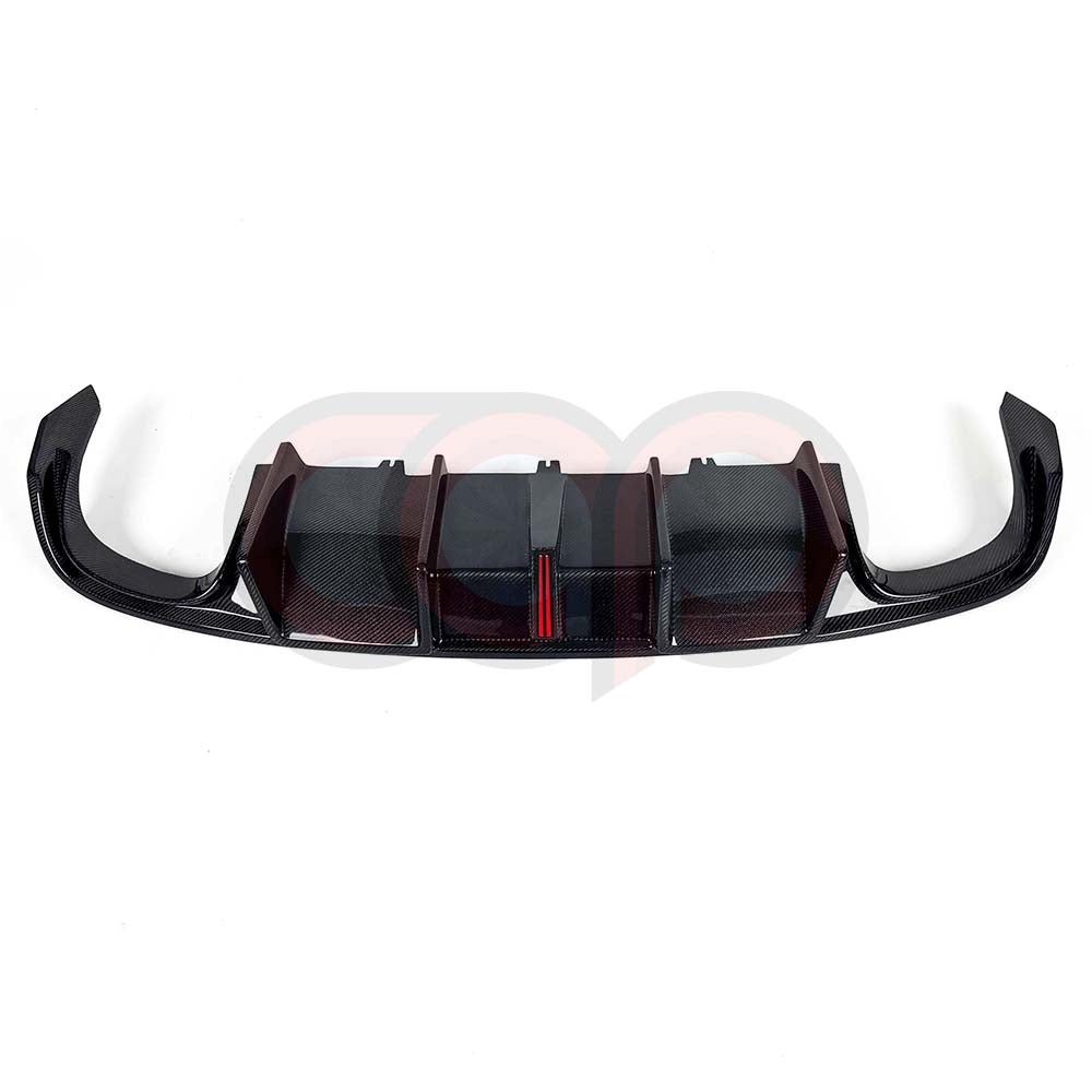 2013-2017 B8.5 Audi A5/S5 - CAP Carbon Fiber Rear Vertical LED Diffuser - V4