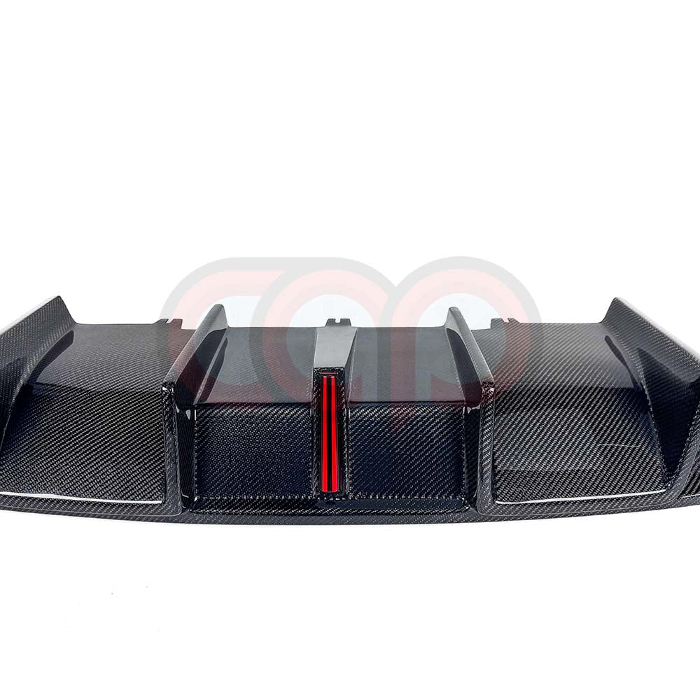 2013-2017 B8.5 Audi A5/S5 - CAP Carbon Fiber Rear Vertical LED Diffuser - V4
