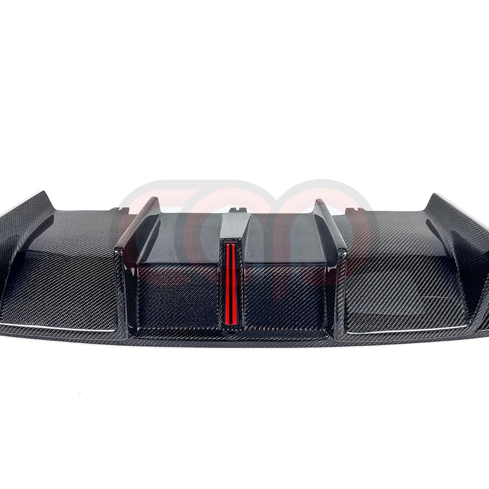 2013-2017 B8.5 Audi A5/S5 - CAP Carbon Fiber Rear Vertical LED Diffuser - V4