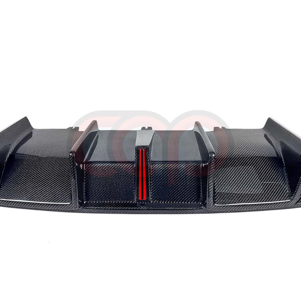 2013-2017 B8.5 Audi A5/S5 - CAP Carbon Fiber Rear Vertical LED Diffuser - V4
