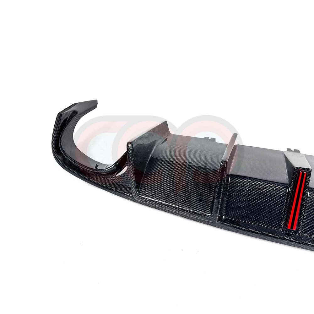 2013-2017 B8.5 Audi A5/S5 - CAP Carbon Fiber Rear Vertical LED Diffuser - V4