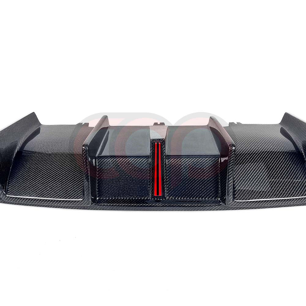 2013-2017 B8.5 Audi A5/S5 - CAP Carbon Fiber Rear Vertical LED Diffuser - V4