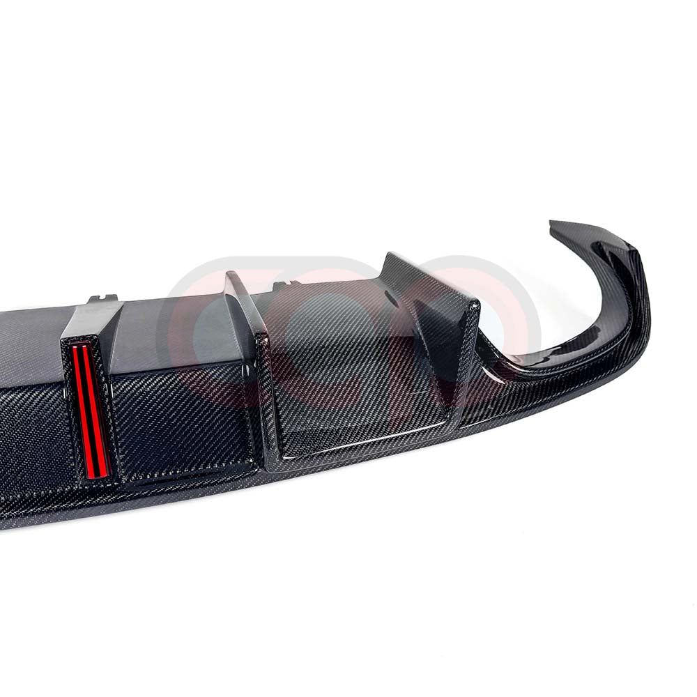 2013-2017 B8.5 Audi A5/S5 - CAP Carbon Fiber Rear Vertical LED Diffuser - V4