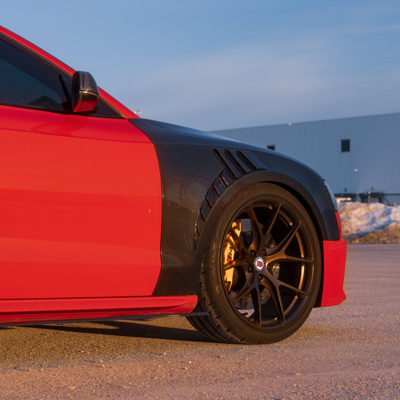 2013-2017 B8.5 AUDI A5/S5 CAP Dry Carbon Fiber Fenders (Pair)