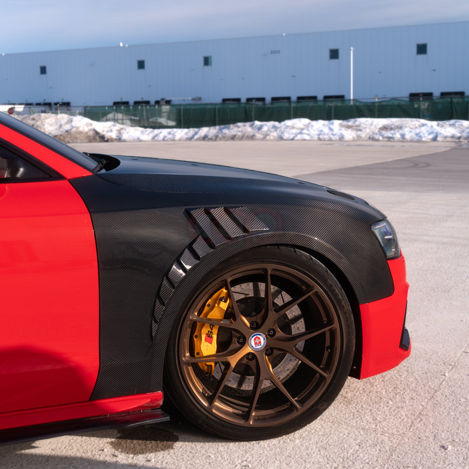 2013-2017 B8.5 AUDI A5/S5 CAP Dry Carbon Fiber Fenders (Pair)