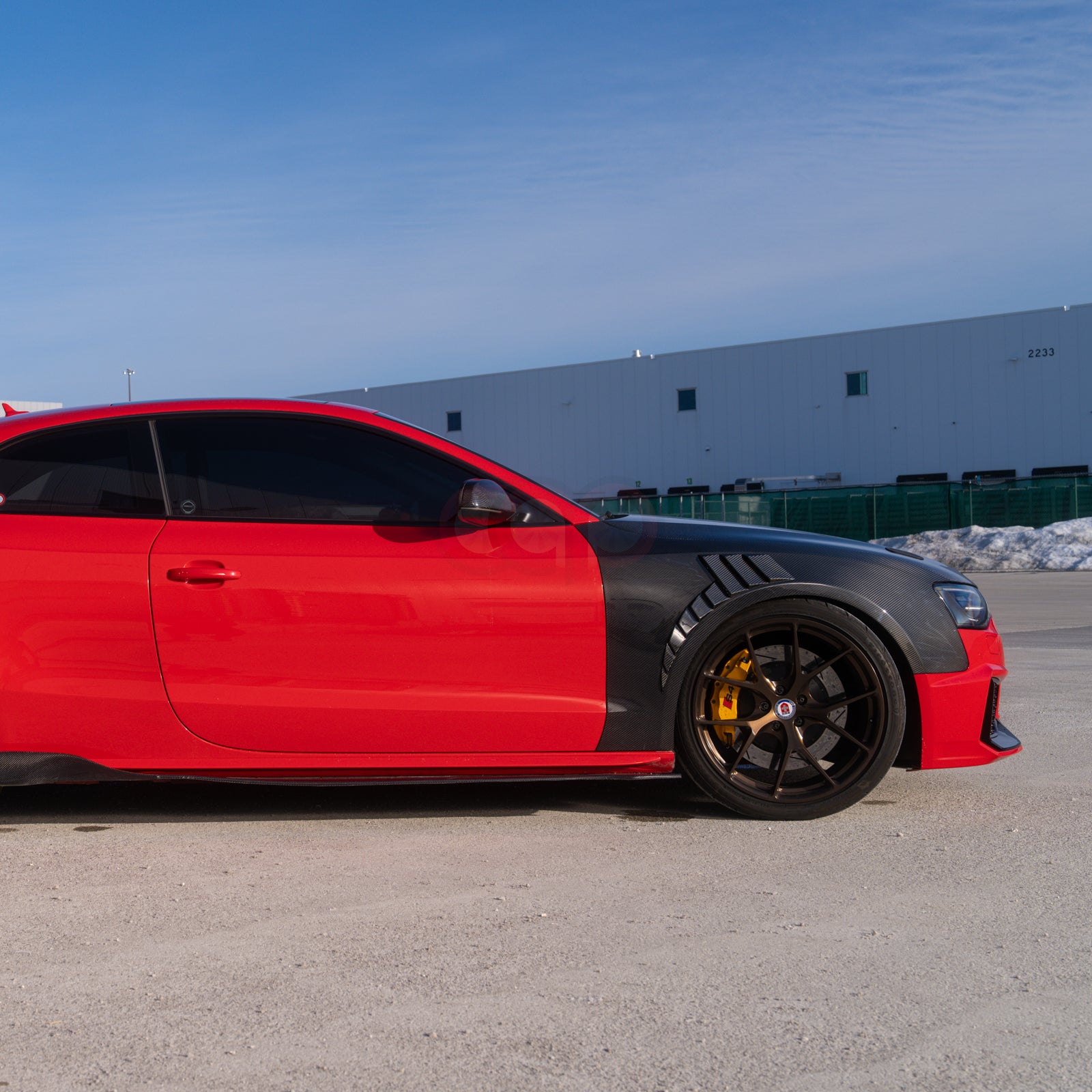 2013-2017 B8.5 AUDI A5/S5 CAP Dry Carbon Fiber Fenders (Pair)