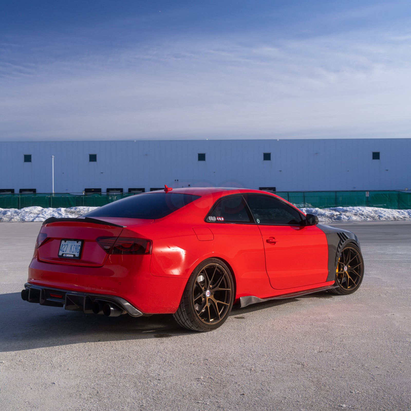 2013-2017 B8.5 AUDI A5/S5 CAP Dry Carbon Fiber Fenders (Pair)