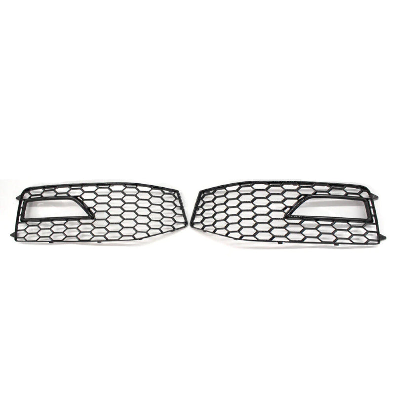 2013-2016 Audi RS4 Honeycomb Fog Grilles | B8.5 Audi A4 S-Line/S4