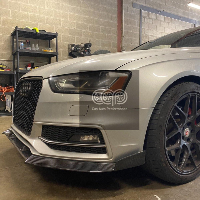 2013-2016 B8.5 Audi A4 S-Line/S4 - CAP Carbon Fiber Front Lip