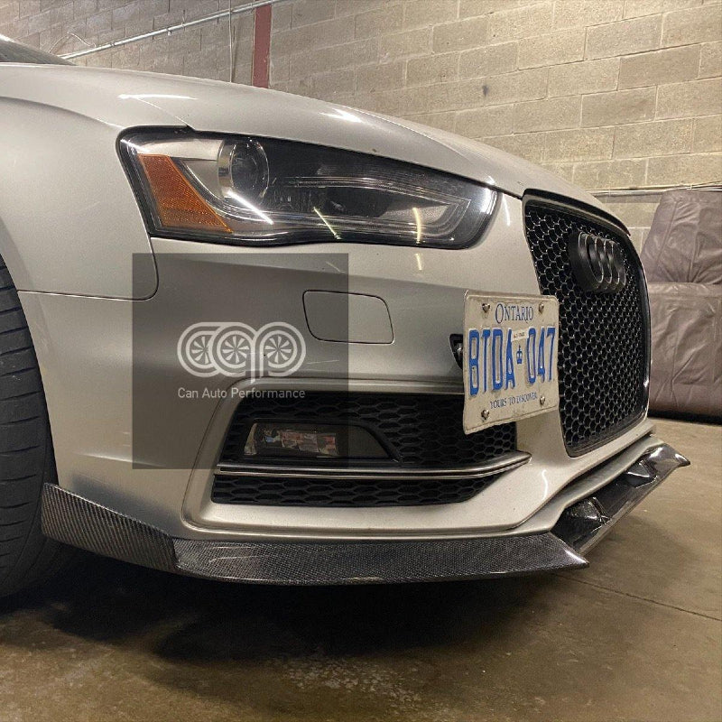 2013-2016 B8.5 Audi A4 S-Line/S4 - CAP Carbon Fiber Front Lip