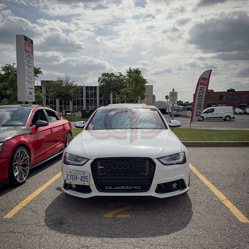 2013-2016 B8.5 Audi A4/S4 CAP Front Bumper | RS4 Bumper with Fog Lights - V3