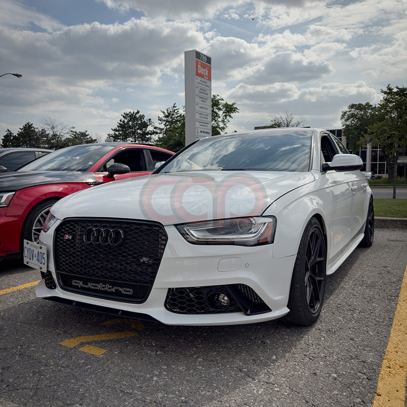 2013-2016 B8.5 Audi A4/S4 CAP Front Bumper | RS4 Bumper with Fog Lights - V3