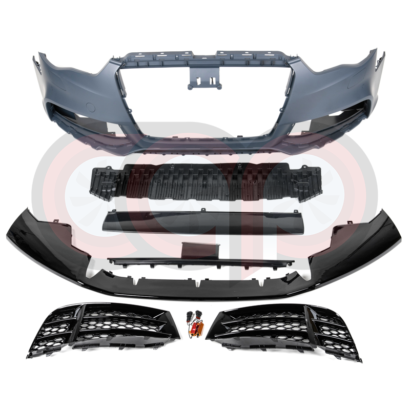 2017 audi a4 front deals bumper replacement cost
