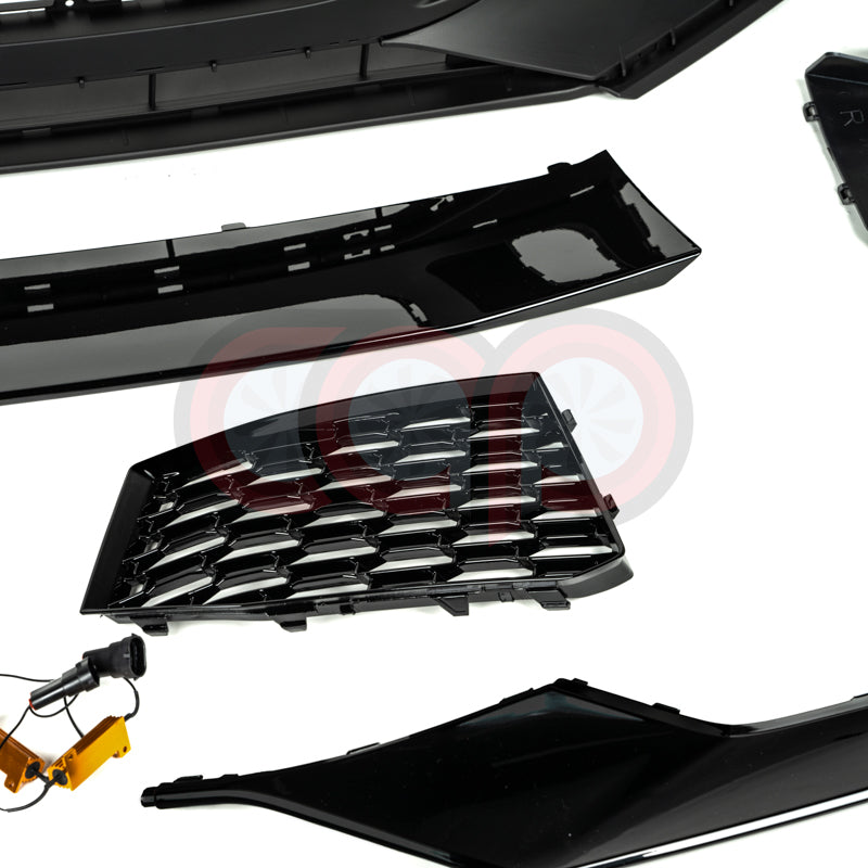 2013-2017 B8.5 Audi A5/S5 CAP Front Bumper | B9 Style Audi RS5 Bumper - V2
