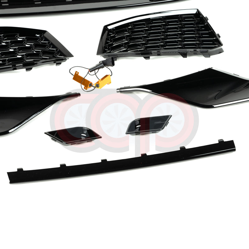 2013-2017 B8.5 Audi A5/S5 CAP Front Bumper | B9 Style Audi RS5 Bumper - V2