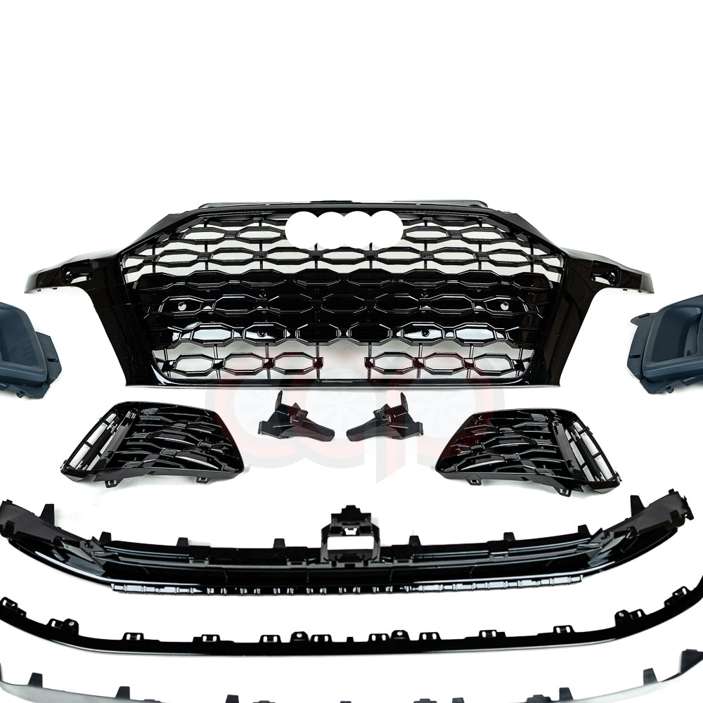 2014-2016 8V Audi A3/S3 CAP Front Bumper | 2024 8Y Style Audi RS3 Bumper - V2