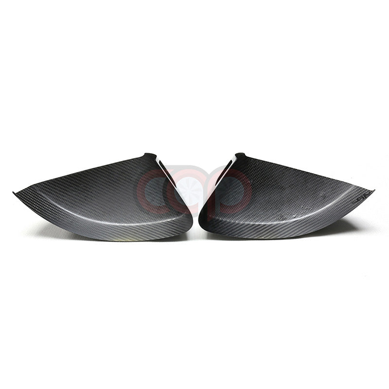 2014-2020 8V Audi A3, S3, RS3 - CAP Dry Carbon Fiber Stick On Mirror Covers (Pair)