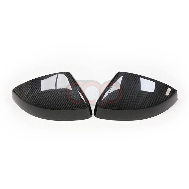 2014-2020 8V Audi A3, S3, RS3 - CAP Dry Carbon Fiber Mirror Covers (Pair)