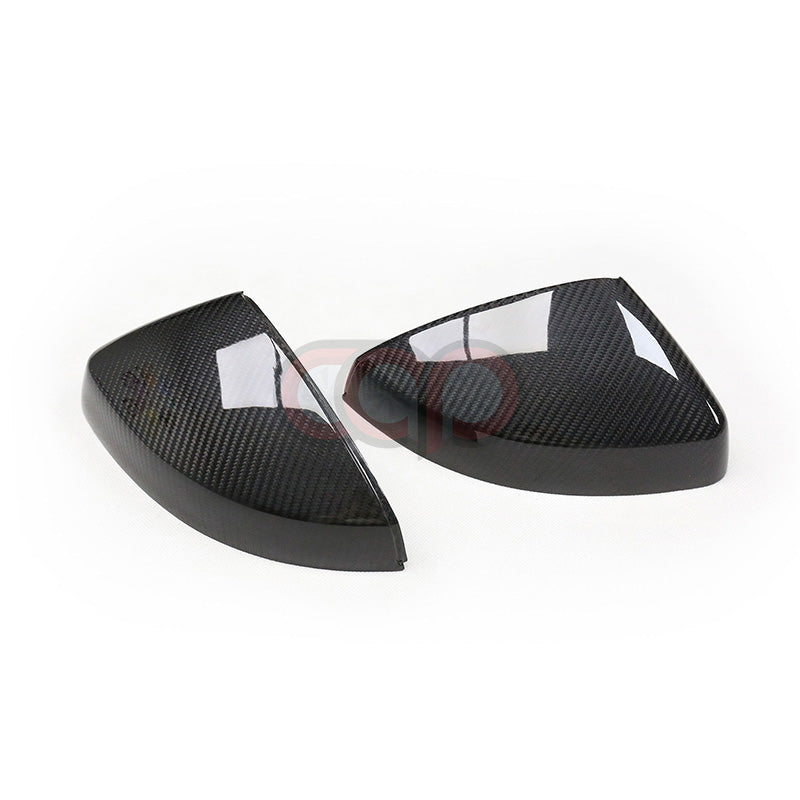 2014-2020 8V Audi A3, S3, RS3 - CAP Dry Carbon Fiber Mirror Covers (Pair)