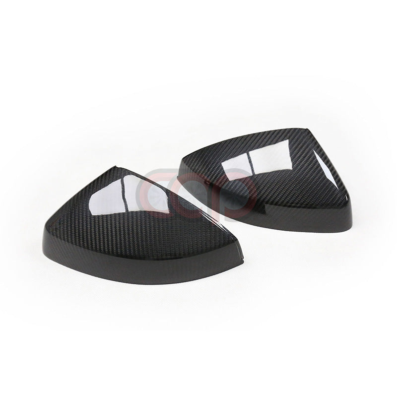 2014-2020 8V Audi A3, S3, RS3 - CAP Dry Carbon Fiber Mirror Covers (Pair)