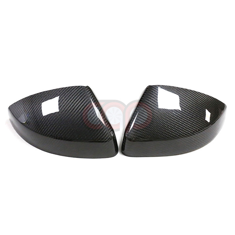 2014-2020 8V Audi A3, S3, RS3 - CAP Dry Carbon Fiber Mirror Covers (Pair)