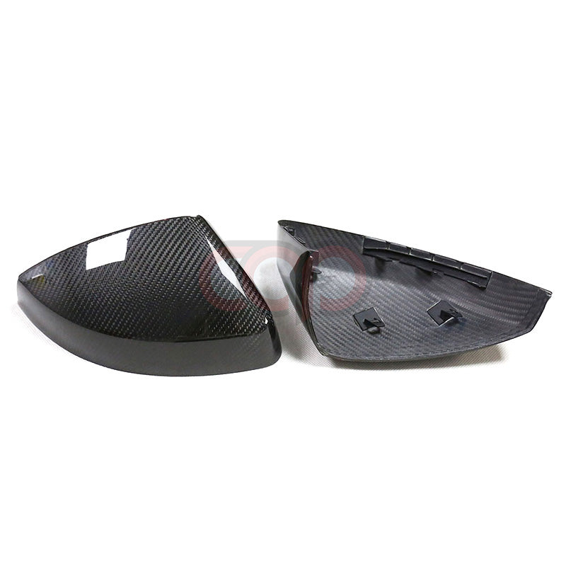 2014-2020 8V Audi A3, S3, RS3 - CAP Dry Carbon Fiber Mirror Covers (Pair)