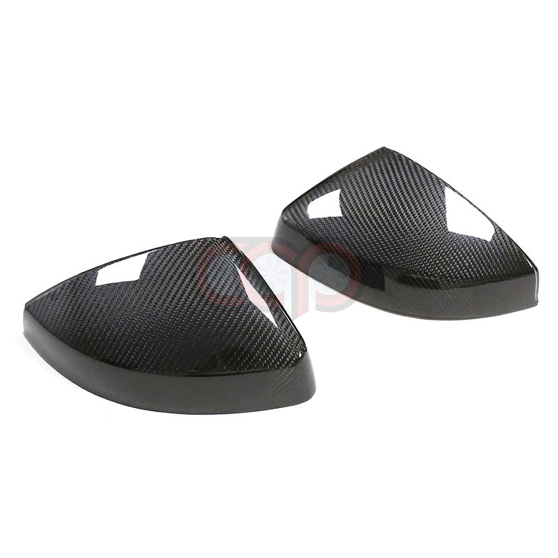 2014-2020 8V Audi A3, S3, RS3 - CAP Dry Carbon Fiber Mirror Covers (Pair)
