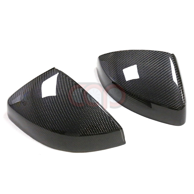 2014-2020 8V Audi A3, S3, RS3 - CAP Dry Carbon Fiber Mirror Covers (Pair)