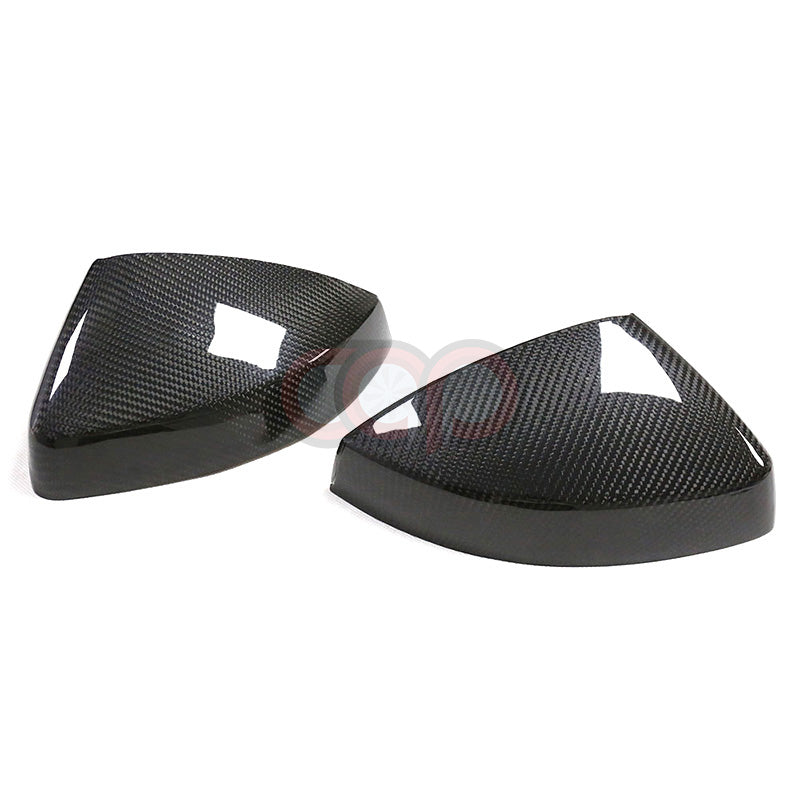 2014-2020 8V Audi A3, S3, RS3 - CAP Dry Carbon Fiber Mirror Covers (Pair)