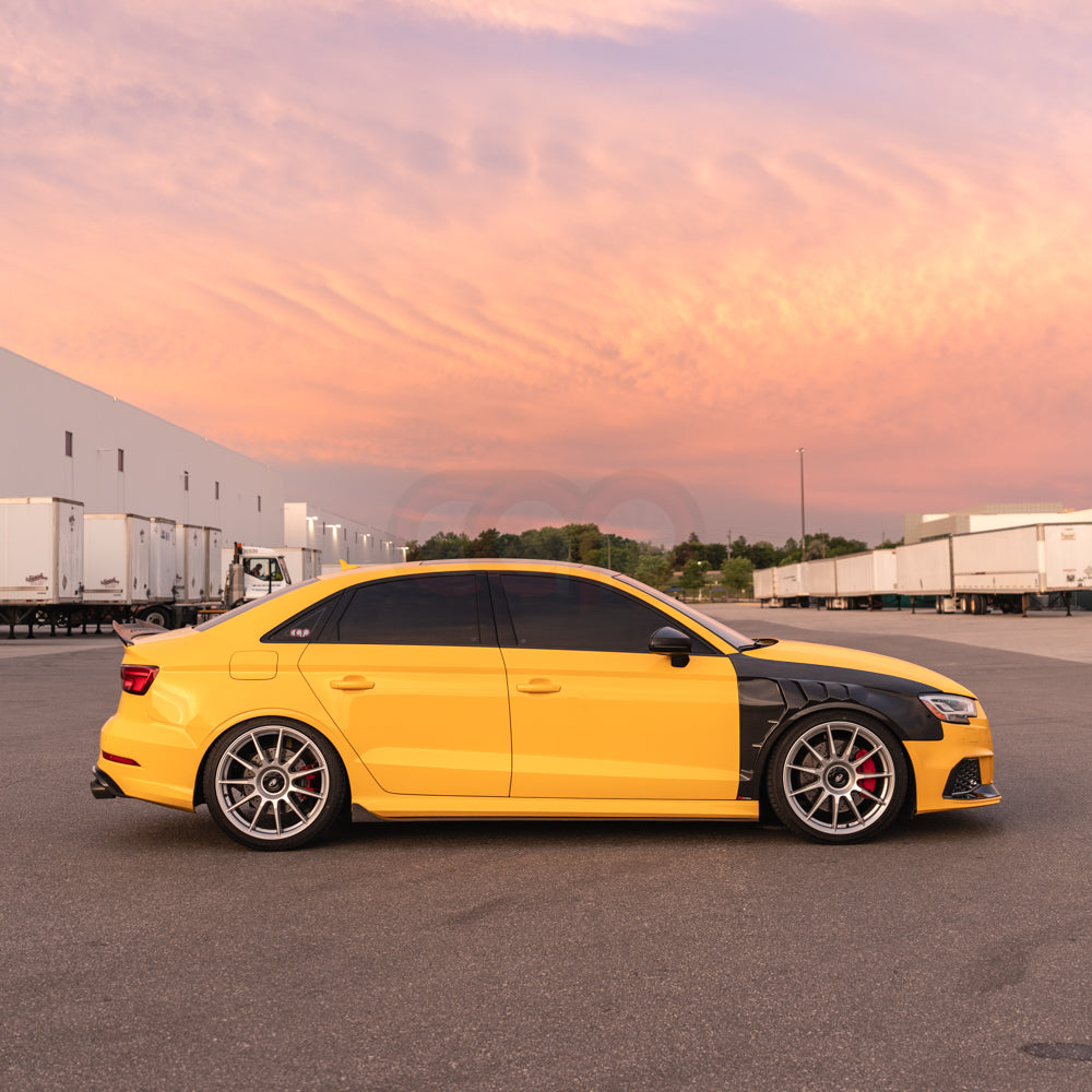 2015-2020 8V & 8V.5 Audi A3/S3/RS3 - Dry Carbon Fiber Spoiler - V3