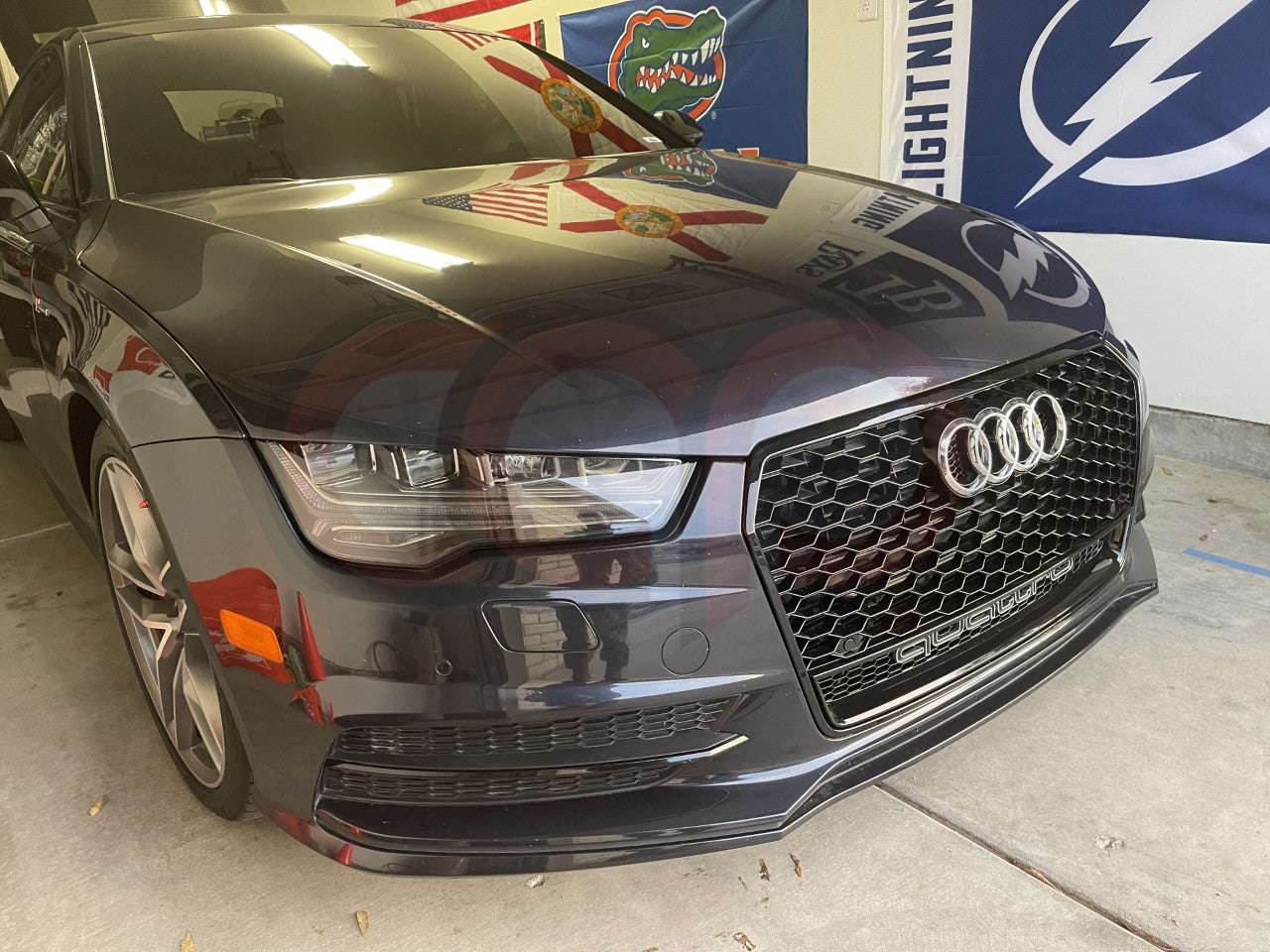 2016-2018 Audi RS7 Honeycomb Grille Quattro | C7.5 Audi A7/S7
