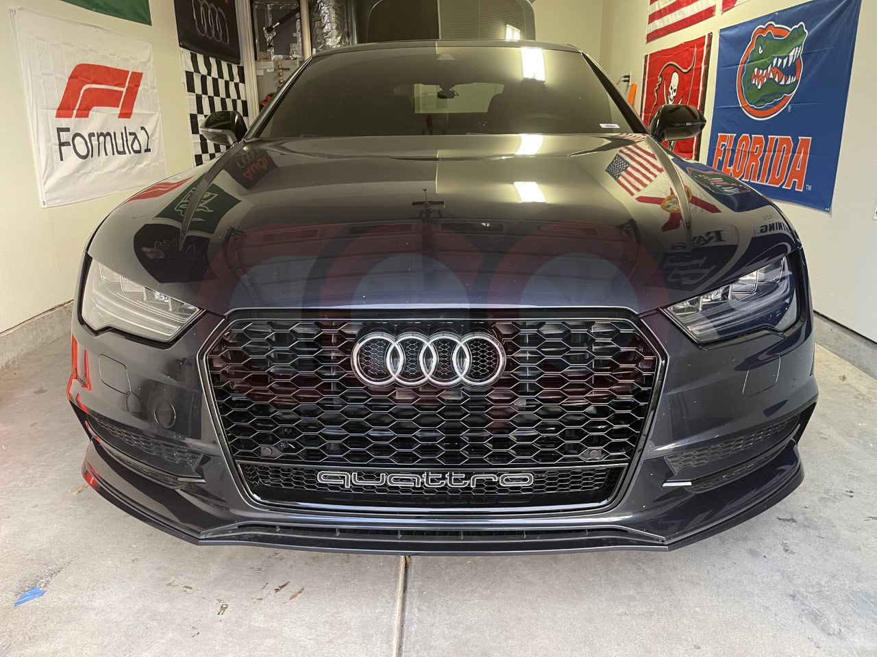 2016-2018 Audi RS7 Honeycomb Grille Quattro | C7.5 Audi A7/S7