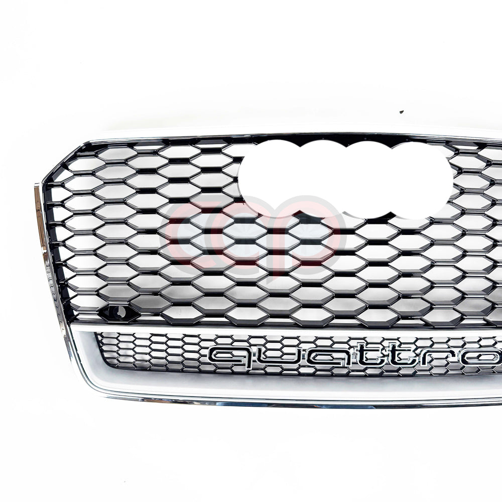 2016-2018 Audi RS7 Honeycomb Grille Quattro | C7.5 Audi A7/S7