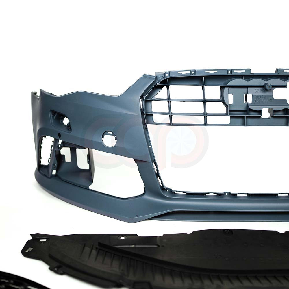 2016-2018 C7.5 Audi A6/S6 CAP Front Bumper | RS RS6 Bumper